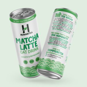 HumaniTea Cold Brew Matcha Latte Oat Drink